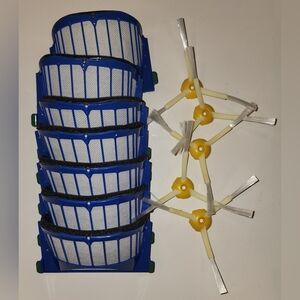 iRobot Roomba Replacement Parts: 7 Filters & 5 Side Brushes - 500 & 600 Series